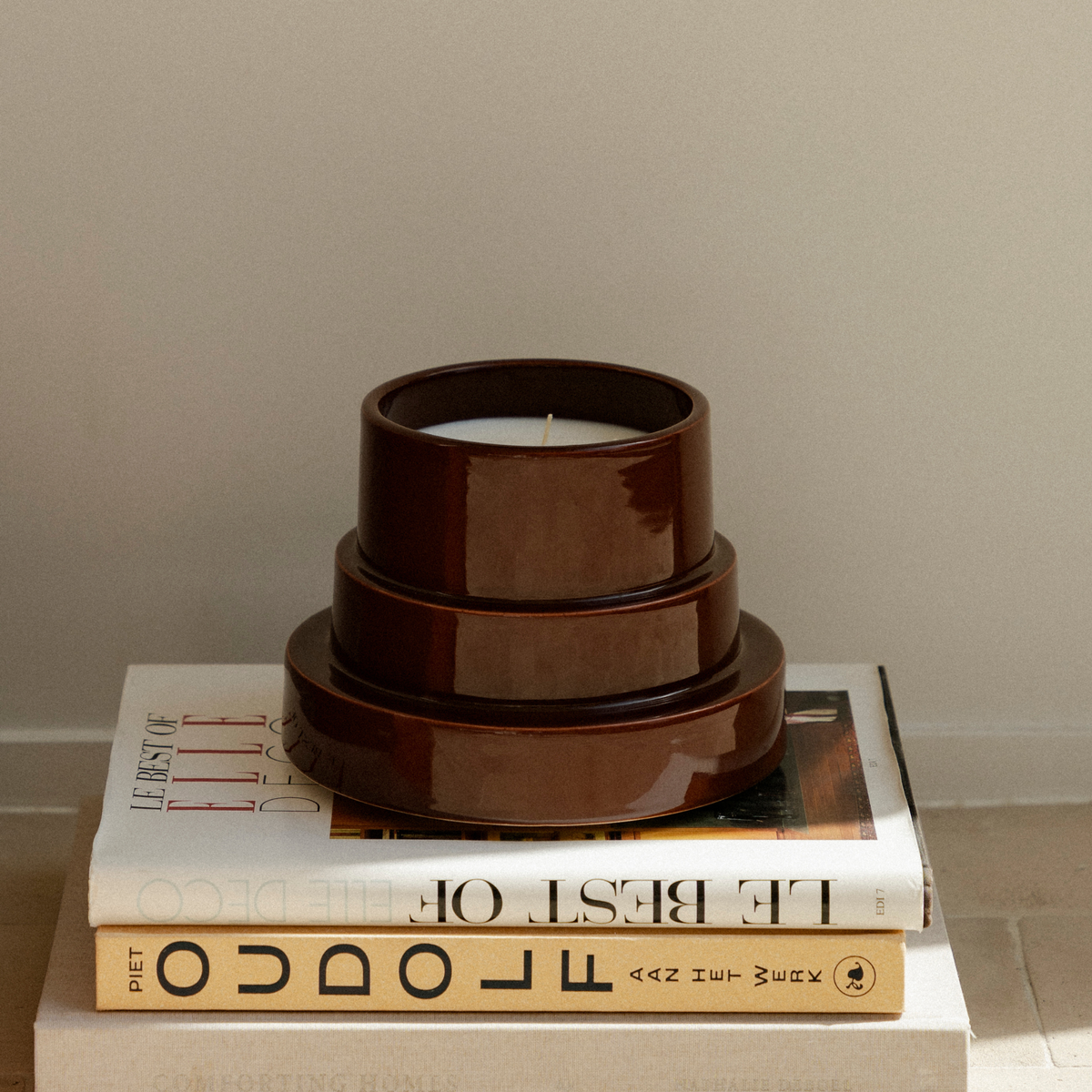 Ceramic scented candle - Tobacco Vanilla