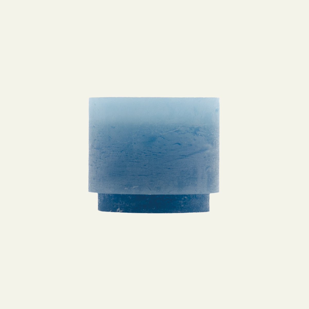 Turquoise kaars module van Stan Editions. Turquoise candle module from Stan Editions. Module bougie turquoise de Stan Editions.