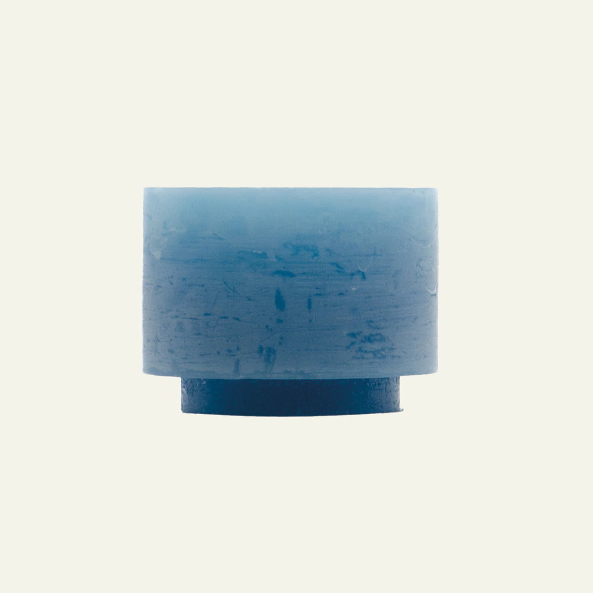 Turquoise kaars module van Stan Editions. Turquoise candle module from Stan Editions. Module bougie turquoise de Stan Editions.