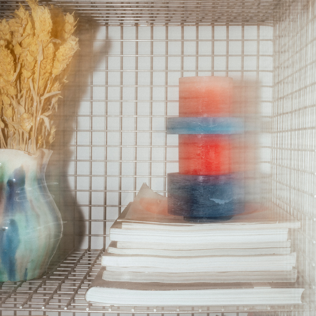CANDL STACK 04 -Red & Blue