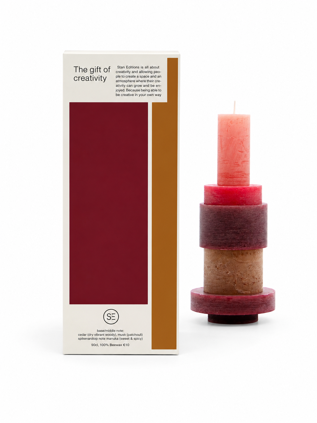 CANDL Stack 03 Burgundy with gift box