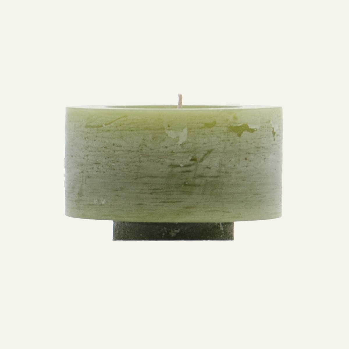 Lichtgroene kaars module 6 van Stan Editions. Light green candle module 6 from Stan Editions. Module bougie 6 vert clair de Stan Editions.