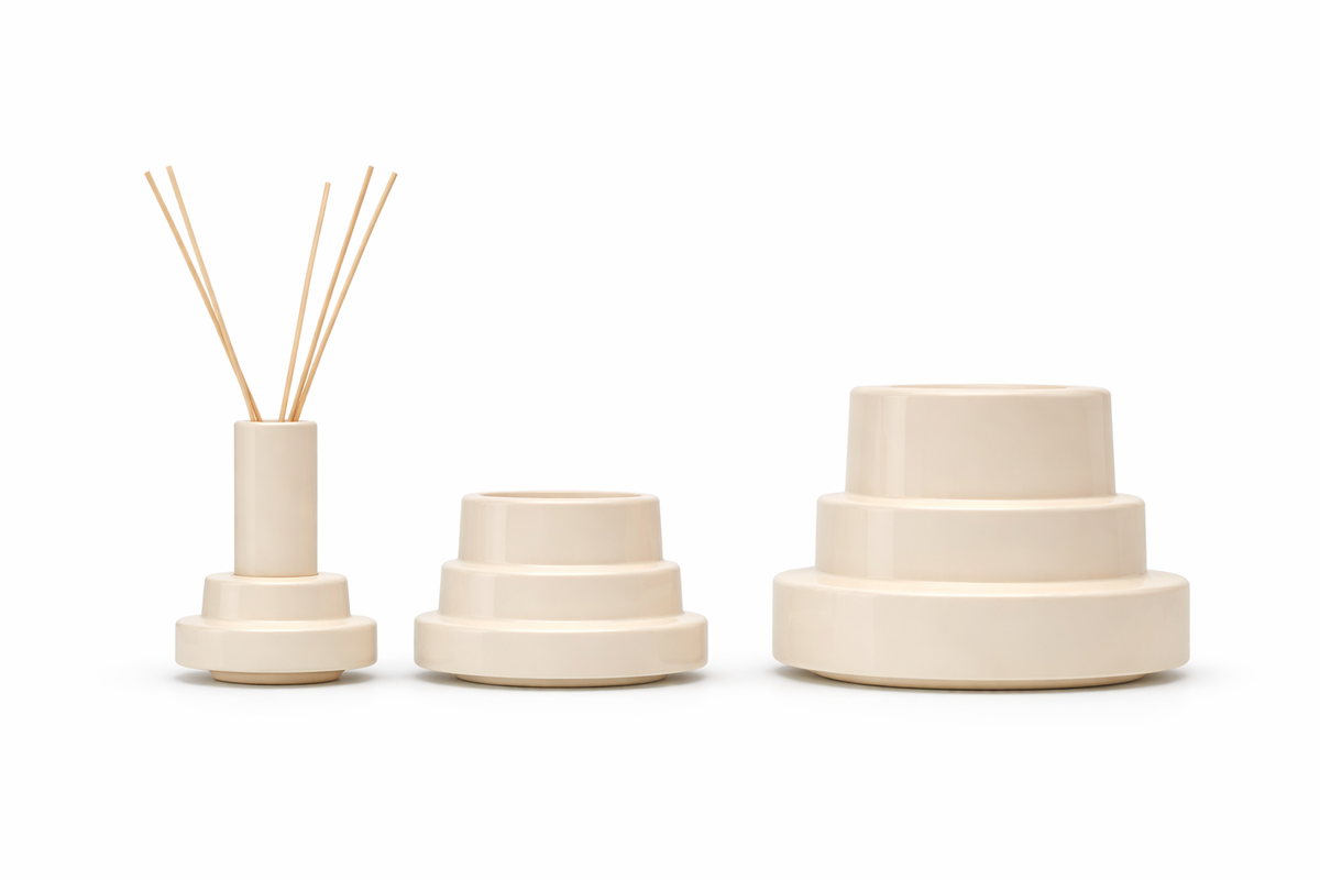 Ceramic scented candle - Honey Blossom