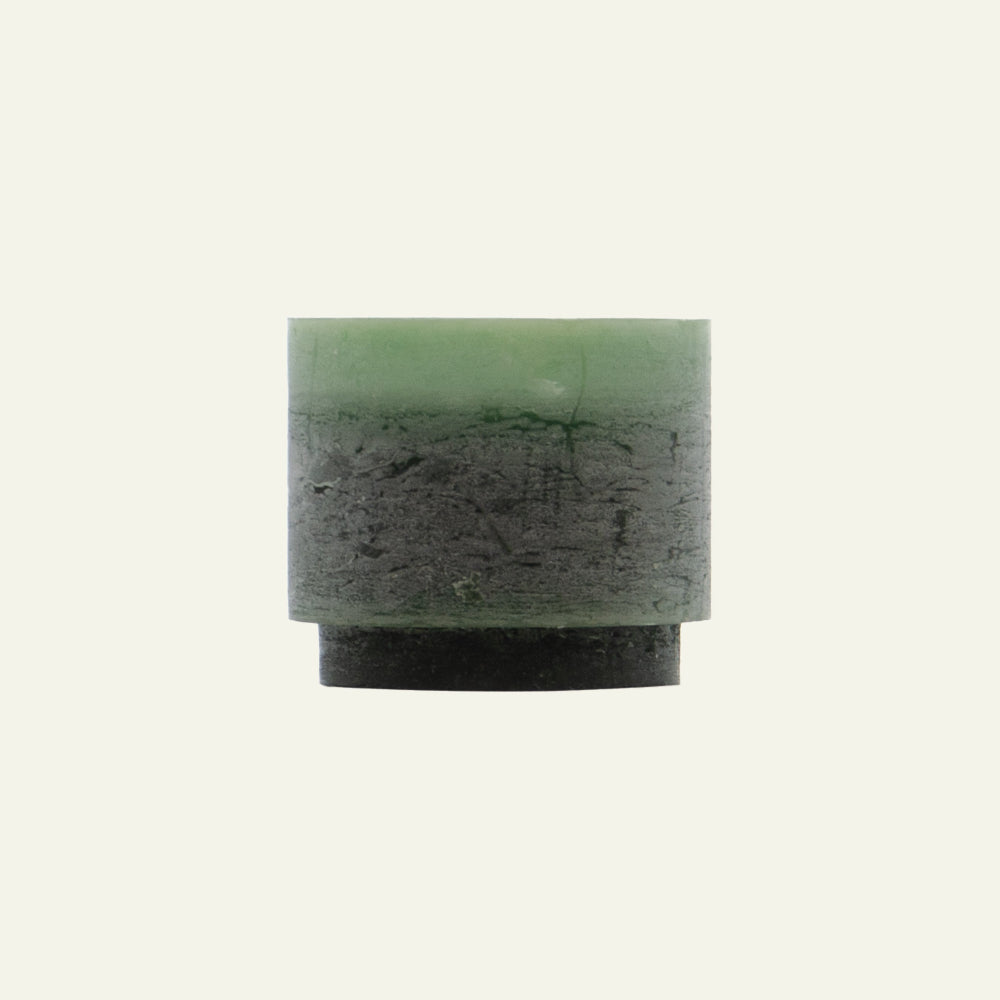 Groene kaars module van Stan Editions. Green candle module from Stan Editions. Module bougie vert de Stan Editions.